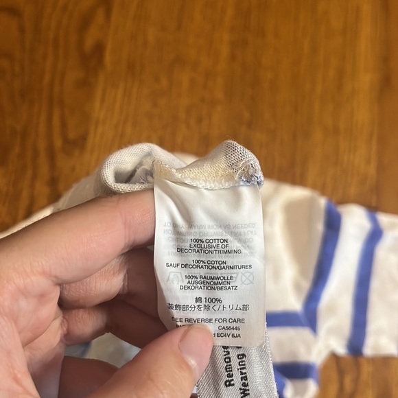 Crewcuts Boy’s Striped Mermaid Long Sleeve Size 6/7 - Picture 5 of 5